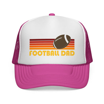 Buy pink Football Dad Trucker Cap | Trucker Caps
