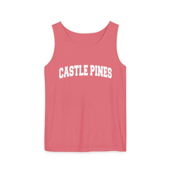 Castle Pine, Colorado Tank Top Unisex | Comfort Colors - 100% Cotton