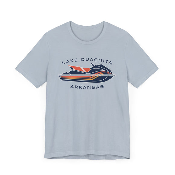 Lake Ouachita, Arkansas T Shirt - Jetski Boating Graphic Tee