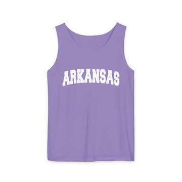 Buy violet Arkansas Tank Top Unisex | Comfort Colors - 100% Cotton