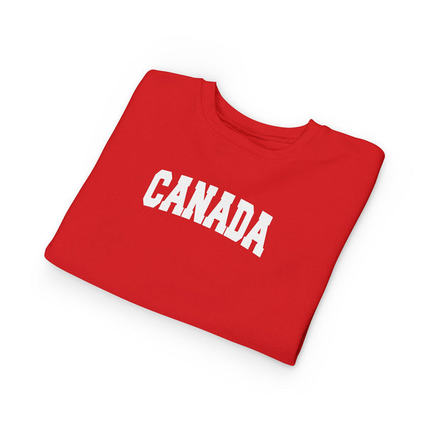 Canada Toddler Sweatshirt - Canada Toddler Crewneck Sweatshirt