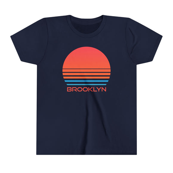 Brooklyn, New York Youth Shirt - Retro 80s Brooklyn Kid's T-Shirt