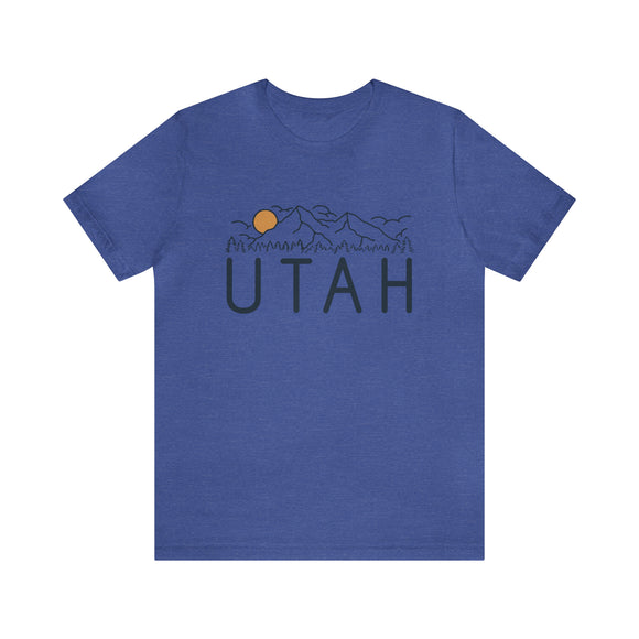 Utah T-Shirt - Retro Unisex Utah Shirt