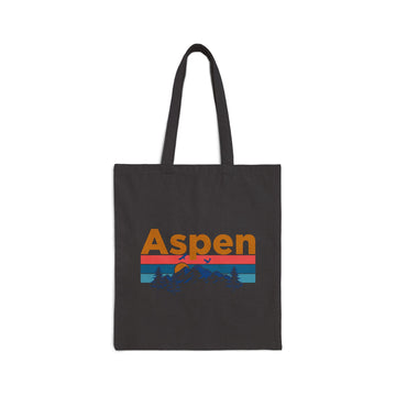 Aspen, Colorado Tote Bag - Cotton Canvas Aspen Bag - 0