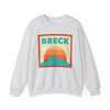 Retro Breckenridge, Colorado Sweatshirt, Mountain Sun Design, Unisex Crewneck, Gift for Outdoorsy Friends, Vintage Jumper