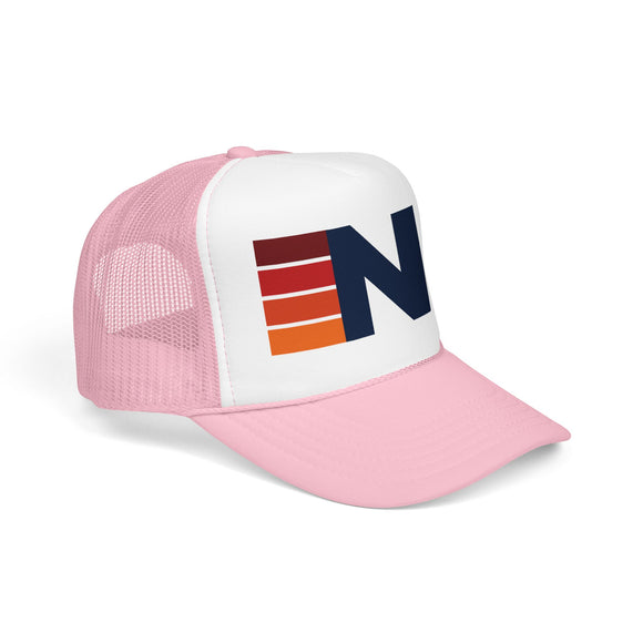 New Jersey Trucker Hat - NJ Abbr retro cap