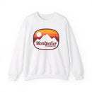 Montpelier, Vermont Sweatshirt - Unisex Retro Ombre Crewneck Montpelier Sweatshirt-5