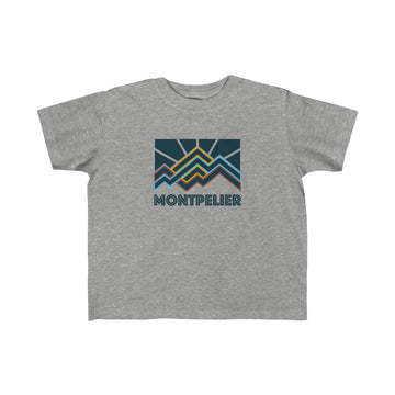Montpelier, Vermont Toddler T-Shirt - Toddler Montpelier Shirt - 0