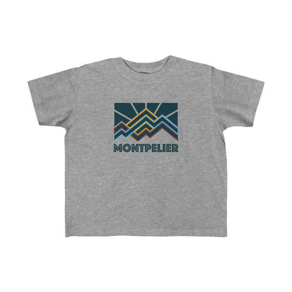 Montpelier, Vermont Toddler T-Shirt - Toddler Montpelier Shirt