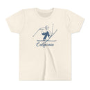 California Youth Vintage Snow Ski Graphic Tee - Kids T Shirt-2