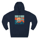 Big Sky, Montana Hoodie - Retro Mountain Unisex Sweatshirt-7