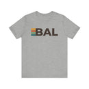 Baltimore, Maryland tee - BAL t shirt retro stripes-4