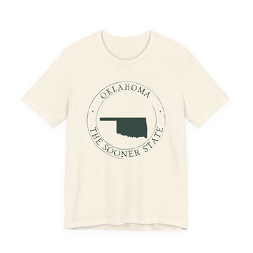 Buy natural Oklahoma T-Shirt — State Graphic Tee