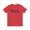 Denver, Colorado Graphic Tee, Casual T-Shirt, Vintage Style Shirt