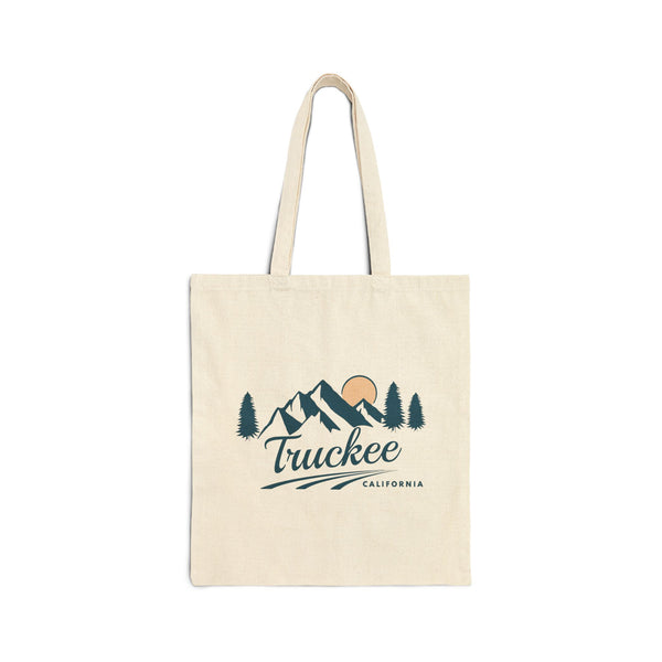 Truckee, California Cotton Canvas Tote Bag - 15