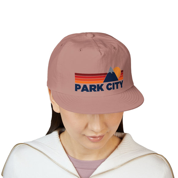Park City, Utah Mountain Surf Cap | Retro Light Weight Cap