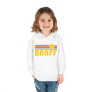 Banff, Canada Toddler Hoodie - Retro Sunrise Unisex Banff Toddler Sweatshirt-20