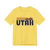 Utah T Shirt - Retro Jetski PWC Graphic Utah Tee