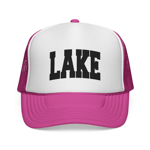 Lake Retro Collegiate Style Trucker Hat