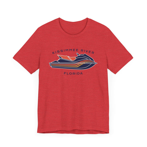 Kissimmee River, Florida T Shirt - Jetski Boating Graphic Tee