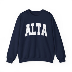 Buy navy Alta, Utah Sweatshirt - Unisex Graphic Crewneck