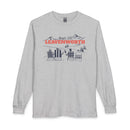 Leavenworth, Washington Après-ski Long Sleeve Shirt - Mountain Retro Skiing-1