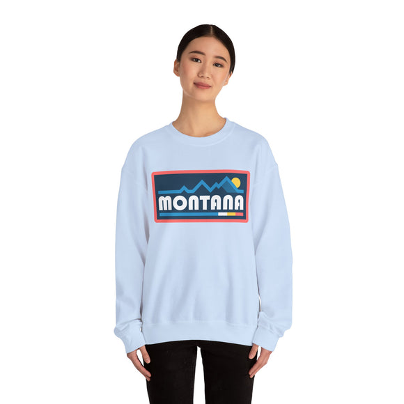 Montana Sweatshirt - Mountain Graphic Crewneck