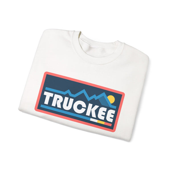 Truckee, California Sweatshirt - Mountain Graphic Crewneck