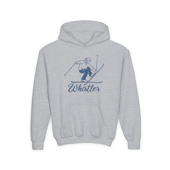 Whistler, Canada Youth Hoodie - Snow Ski Kids Whistler Hooded Sweatshirt