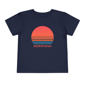 Montana Toddler T-Shirt - Retro 80s Unisex Toddler Montana Shirt