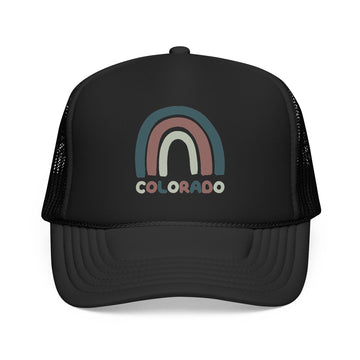 Colorado Trucker Hat - Rainbow Colorado Cap - 0