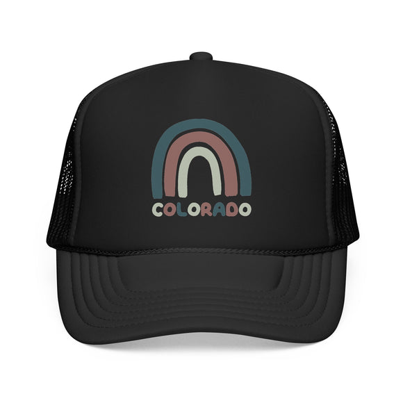 Colorado Trucker Hat - Rainbow Colorado Cap