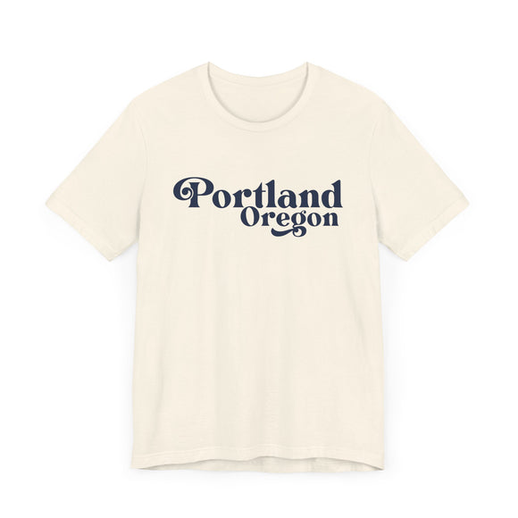 Portland, Oregon Graphic Tee, Casual T-Shirt, Vintage Style Shirt