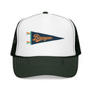 Biscayne National Park Pennant Trucker Hat — Vintage Foam Mesh Cap-4