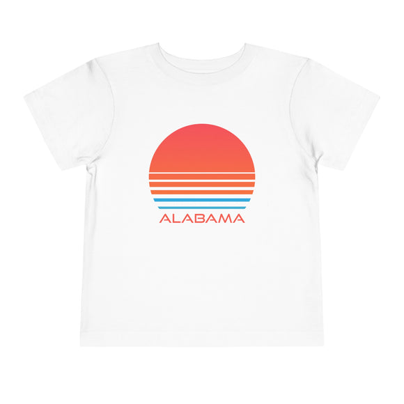 Copy of Alabama Toddler T-Shirt - Retro 80s Unisex Toddler Alabama Shirt