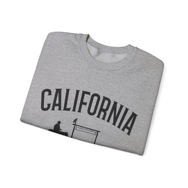 California Sweatshirt - Mountain Cowboy Graphic Crewneck
