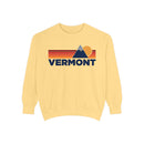 Vermont Mountain Stripes Sweatshirt | Comfort Colors - 100% Cotton-2