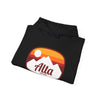 Alta, Utah Hoodie - Retro Ombre Unisex Alta Hoodie Sweatshirt