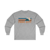 Park City, Utah Long Sleeve Shirt - Retro Unisex Park City Long Sleeve Tee