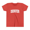 Denver, Colorado Youth Graphic Tee - Kids Denver T Shirt