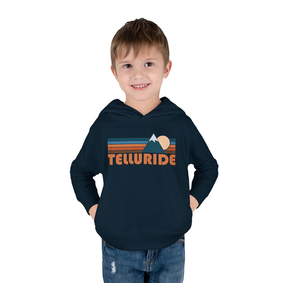 Telluride, Colorado Toddler Hoodie - Unisex Telluride Toddler Sweatshirt