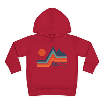 Buy vintage-red Colorado Toddler Hoodie - Unisex Colorado Toddler Sweatshirt