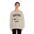 Montana Sweatshirt - Mountain Cowgirl Graphic Crewneck-10