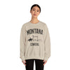 Montana Sweatshirt - Mountain Cowgirl Graphic Crewneck