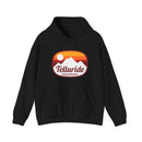 Telluride, Colorado Hoodie - Retro Ombre Unisex Telluride Hoodie Sweatshirt-5