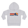 Mount Hood Toddler Hoodie - Unisex Mountain Pullover Sweatshirt, Kids Hooded Jumper, Mount Hood Souvenir