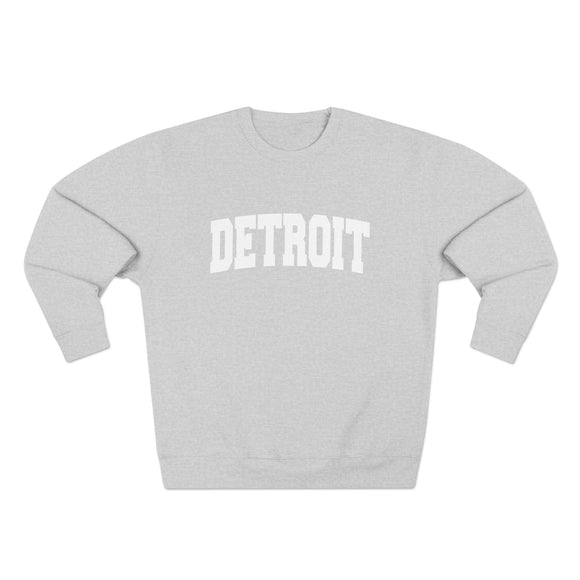 Premium Detroit, Michigan Retro Graphic Sweatshirt