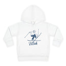 Utah Toddler Hoodie - Unisex Vintage Skiing Utah Sweatshirt-1