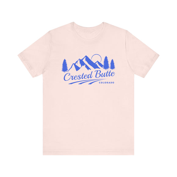 Crested Butte, Colorado T-Shirt - Retro Mountain Unisex Crested Butte Shirt