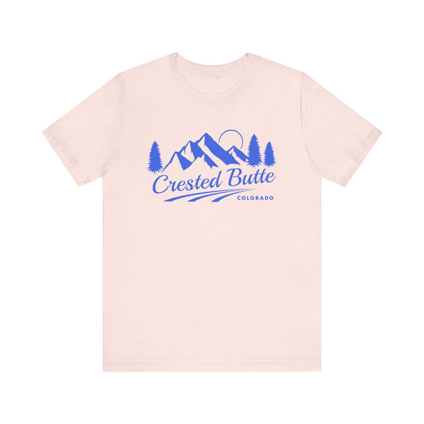 Crested Butte, Colorado T-Shirt - Retro Mountain Unisex Crested Butte Shirt